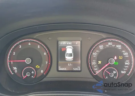 2022 Volkswagen Passat 2.0T Se из США, поврежденный, VIN 1VWSA7A33NC005252